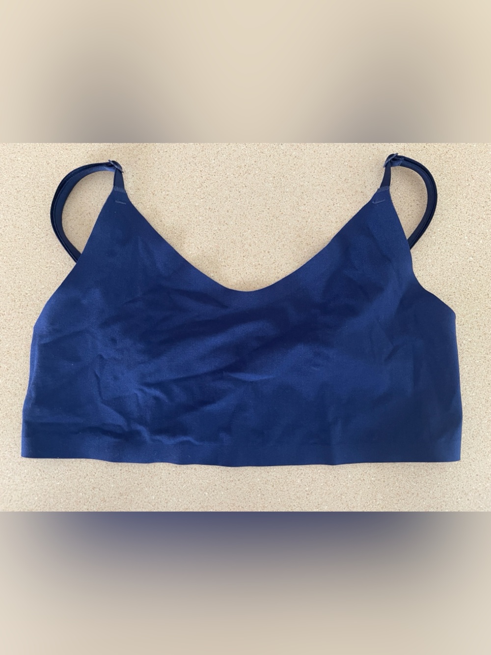 Victoria's Secret Seamless wireless unlined Bralette, navy, XS
